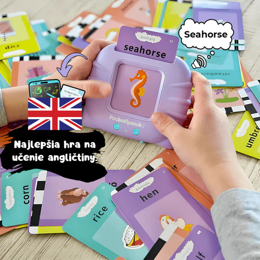 KinderSpeech™ - Carduri de vocabular pentru dezvoltarea vorbirii în limba engleză
