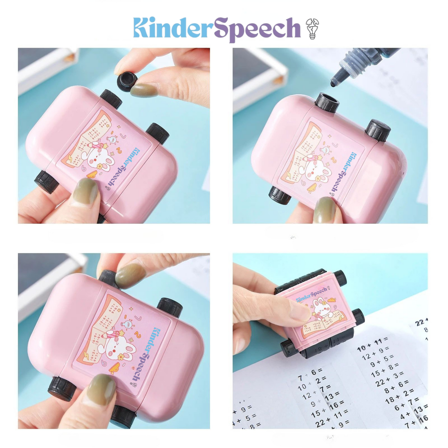 KinderMath™ – Ștampilă pentru învățarea numerelor