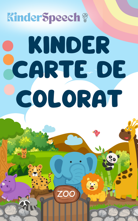 Carte de colorat cadou