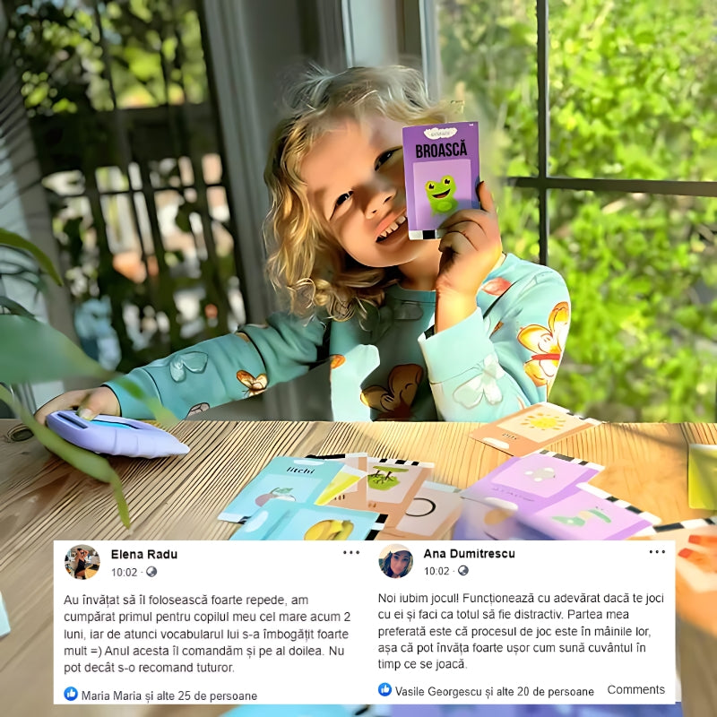 Kinderspeech™ -  Carduri de cuvinte pentru dezvoltarea vorbirii