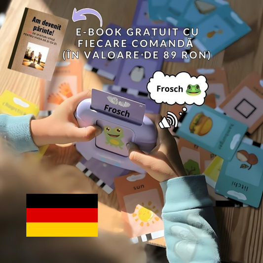 KinderSpeech™ – Carduri de dezvoltare a vorbirii în engleză și germană