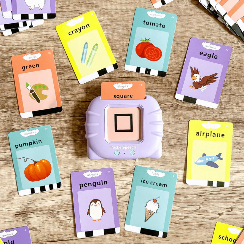 KinderSpeech™ - Carduri de vocabular pentru dezvoltarea vorbirii în limba engleză