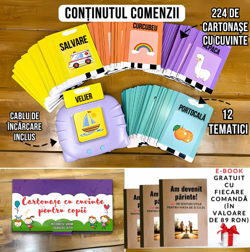Kinderspeech™ -  Carduri de cuvinte pentru dezvoltarea vorbirii