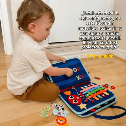 Chiloțel de antrenament Kinderspeech din bumbac moale cu model cu rachete, oferind o senzație naturală de lenjerie pentru copiii activi în procesul de învățare la oliță