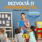 Test de absorbție pentru chiloțeii Kinderspeech: demonstrație vizuală a capacității ridicate de reținere a lichidului pentru a preveni scurgerile pe podea