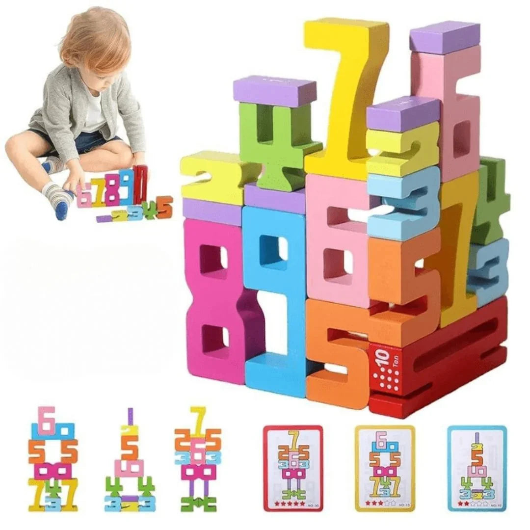KinderSpeech - Set Montessori pentru dezvoltarea abilităților de numărare